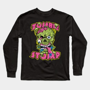 Zombie Stomp Halloween Long Sleeve T-Shirt